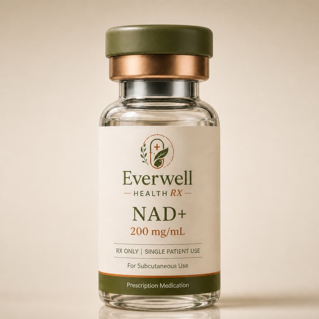 NAD+ Injection — Everwell Health RX compounded vial
